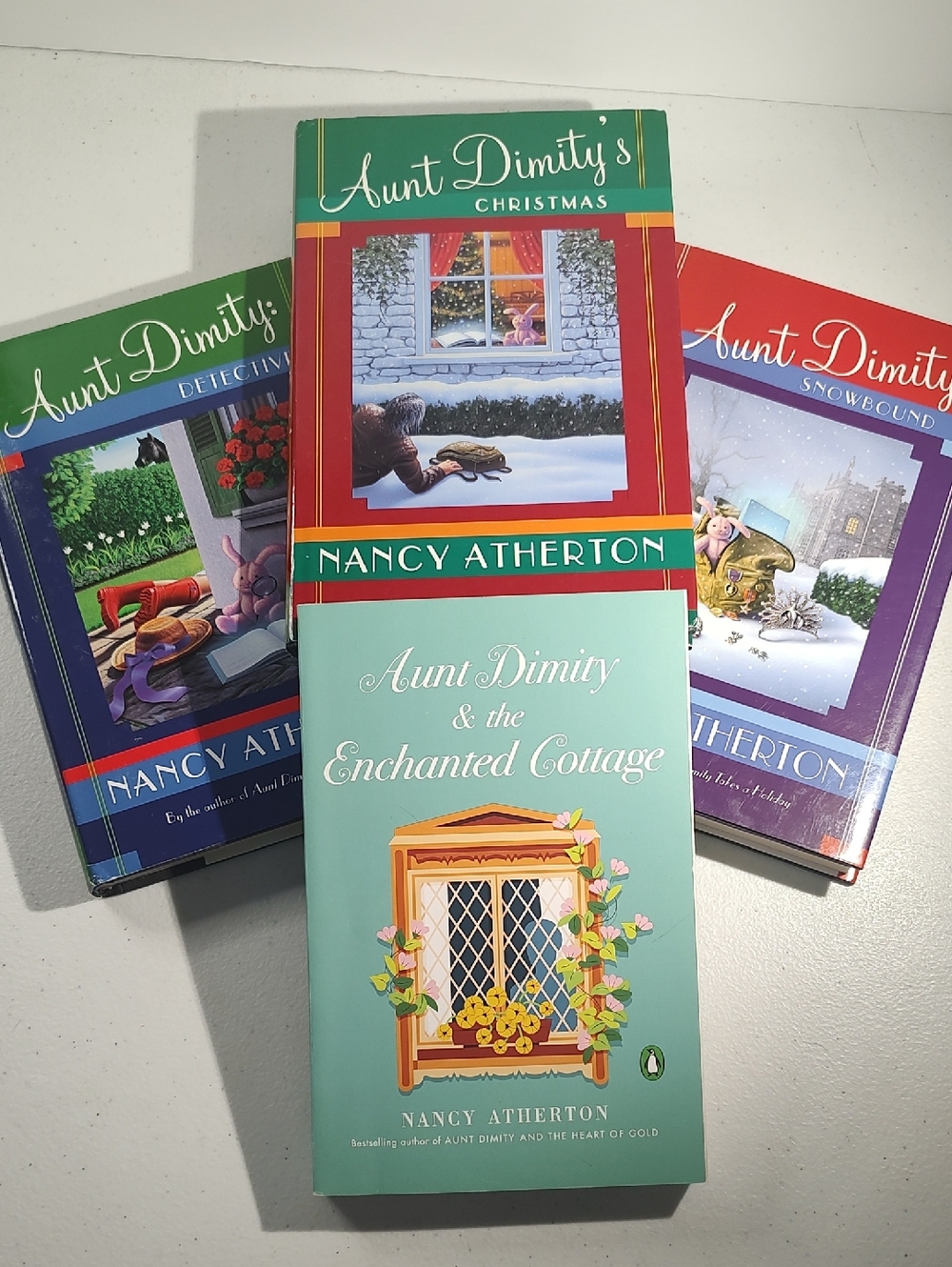 Aunt Dimity Lot Of 4 Books In Good Condition By Nancy Atherton Books#5, 7, 9, 25